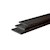 Plank Douglas fijnbezaagd 400x25x2,5 cm zwart gedompeld