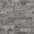 Antieke trommelsteen waalformaat 20x5x7 cm grijs/zwart