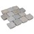 Kandla Grey Kwartsiet 14x14x5-7 cm Bekapt (10,08 m²)