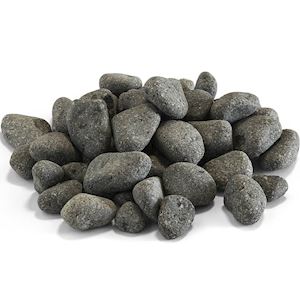 Basalt Pebbles Grijs-Zwart