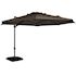 Roma Parasol Rond Taupe