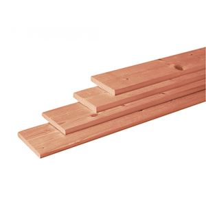 Plank Vuren geschaafd 14x1,6 cm Redvision geïmpregneerd