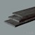 Plank Douglas fijnbezaagd 500x20x2,2 cm zwart gedompeld